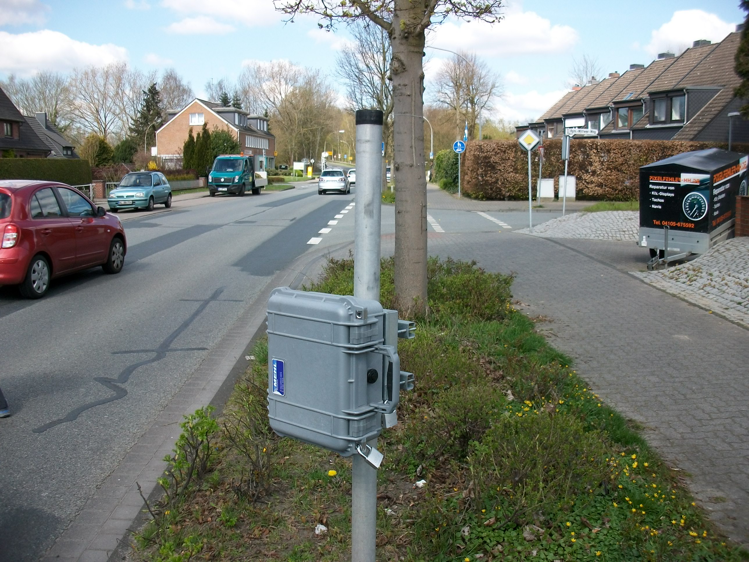 Seitenradar im Einsatz